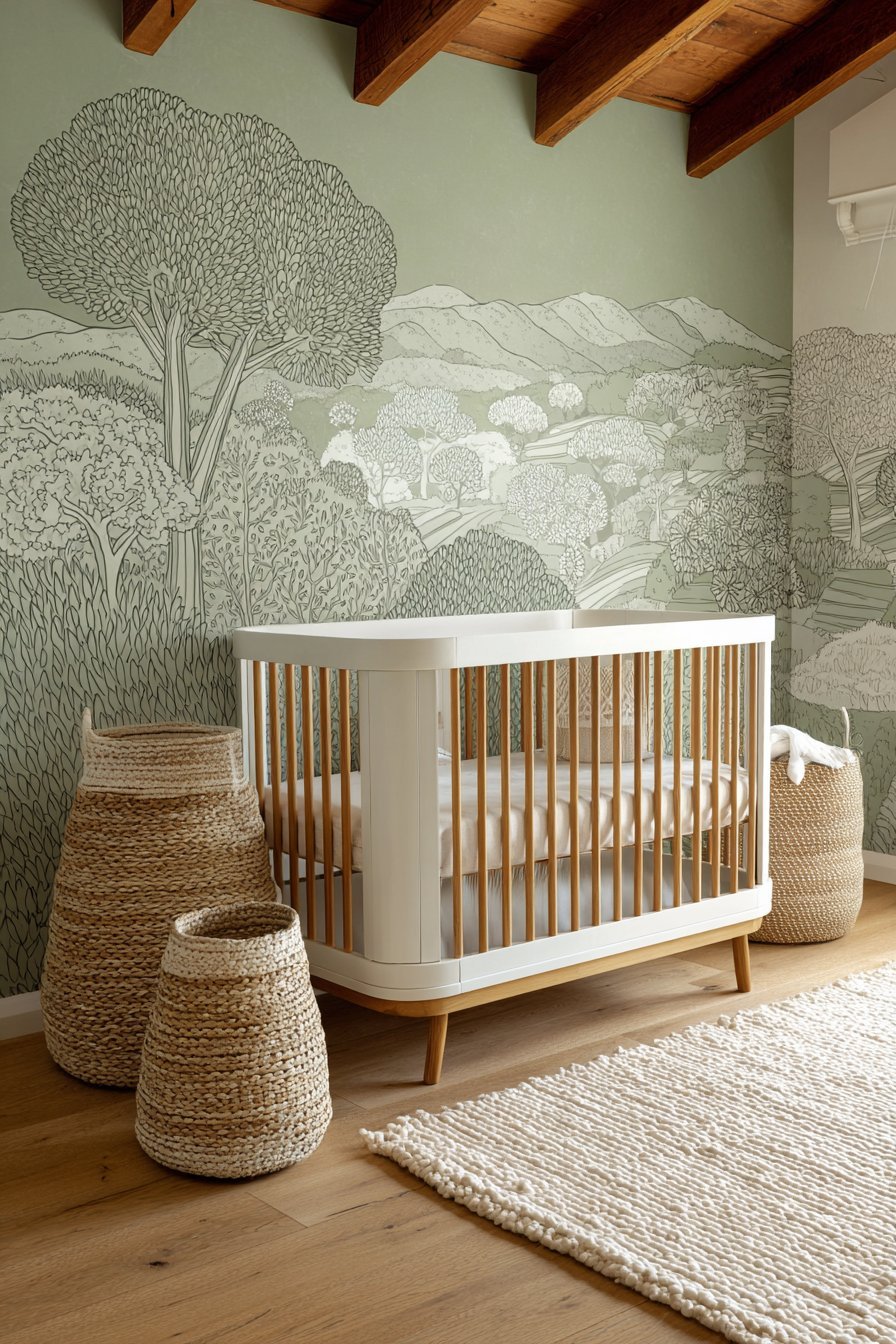 Removable Wallpaper or Peel-and-Stick Panels