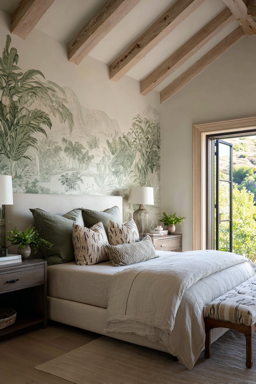 Wallpaper Used as Framed Artwork