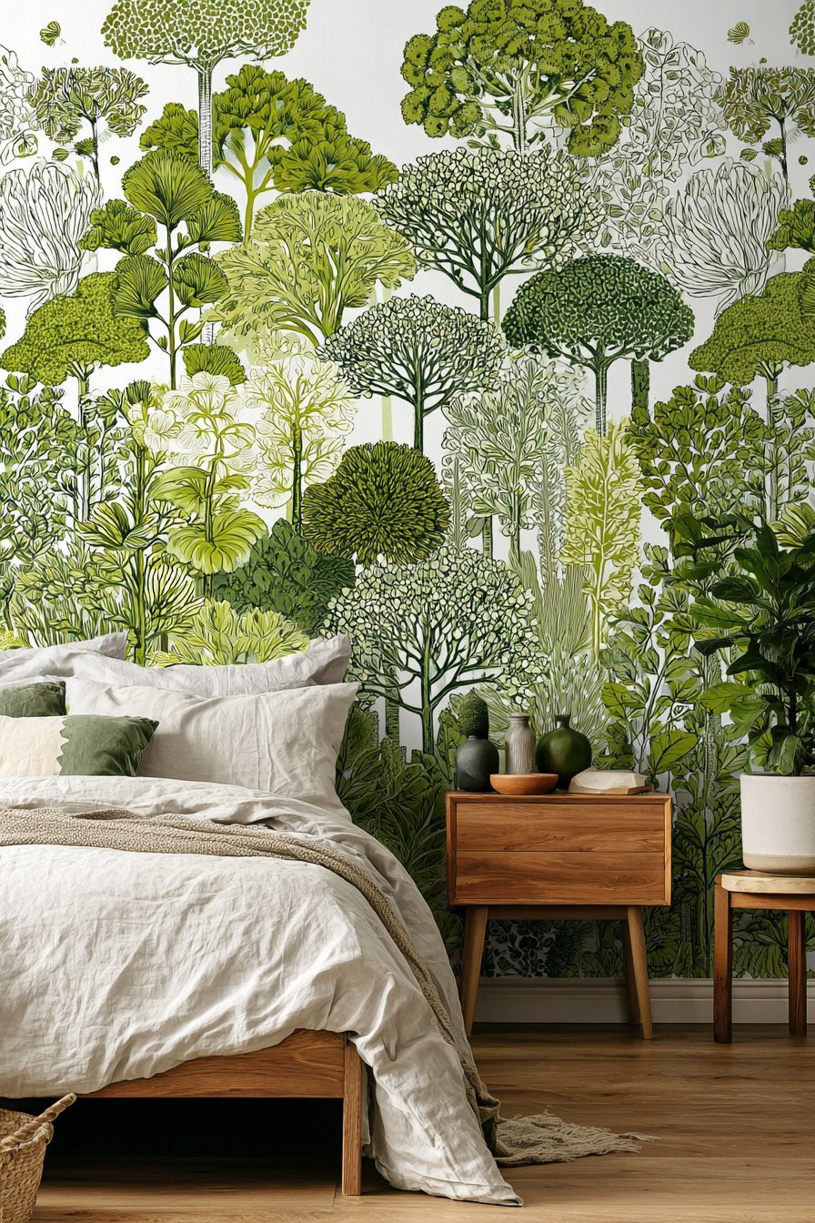 Wallpaper Used as Framed Artwork