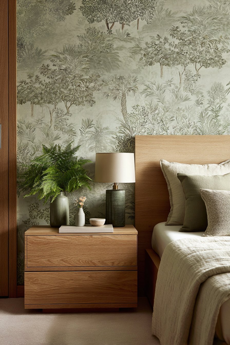 Wallpaper Used as Framed Artwork