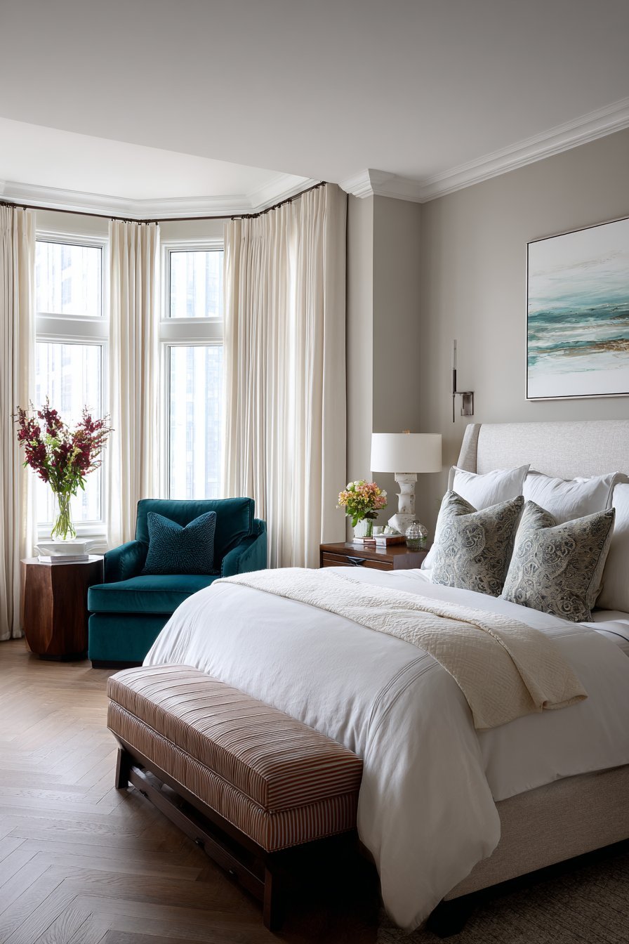 Upholstered Furniture in Bold Hues