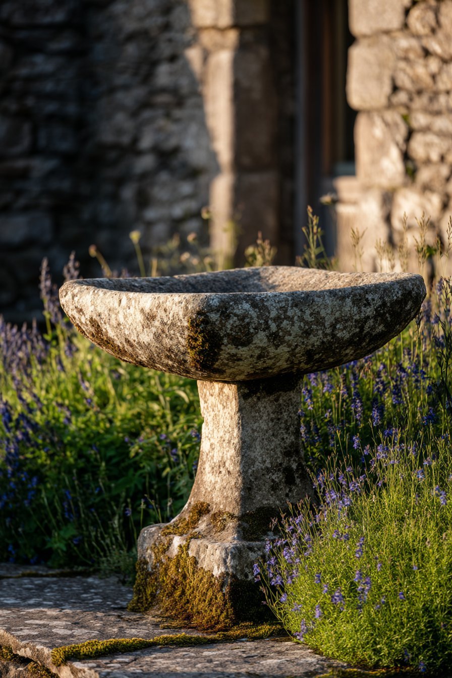 A Birdbath, Bee Garden, and Wildlife Sanctuary