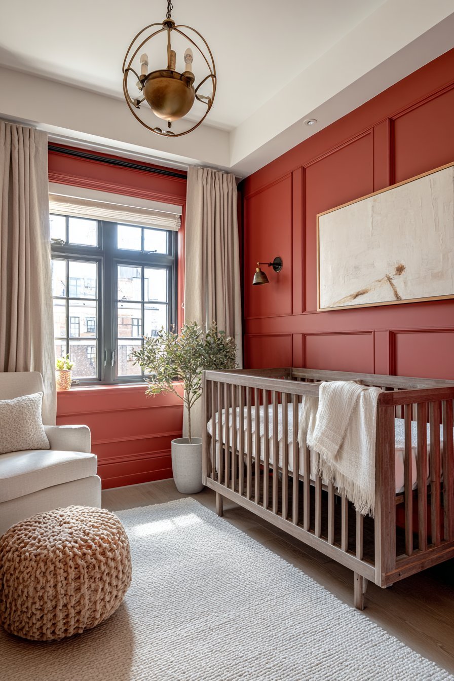 A Bold Paint Treatment or Color Drenching Effect