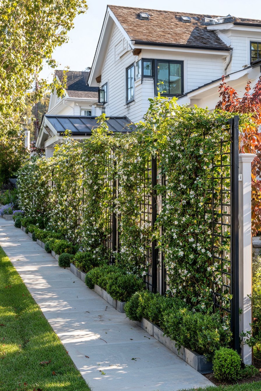 Add Trellises and Climbing Plant Structures