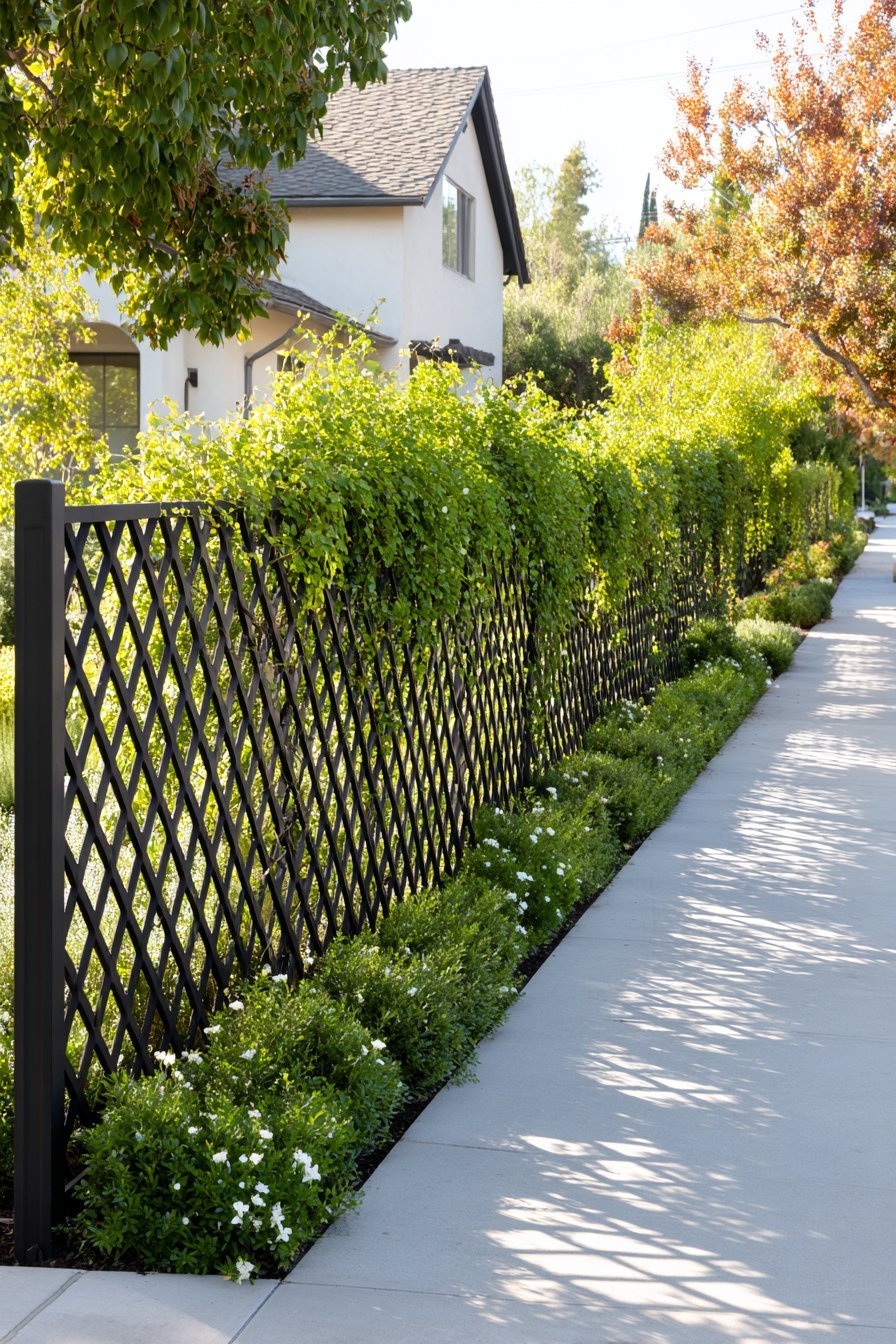 Add Trellises and Climbing Plant Structures