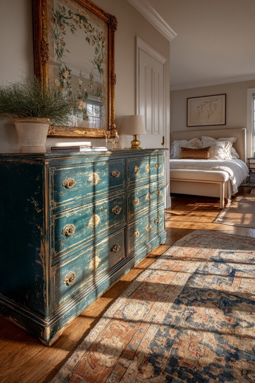 Painted or Colorful Furniture Refinishing