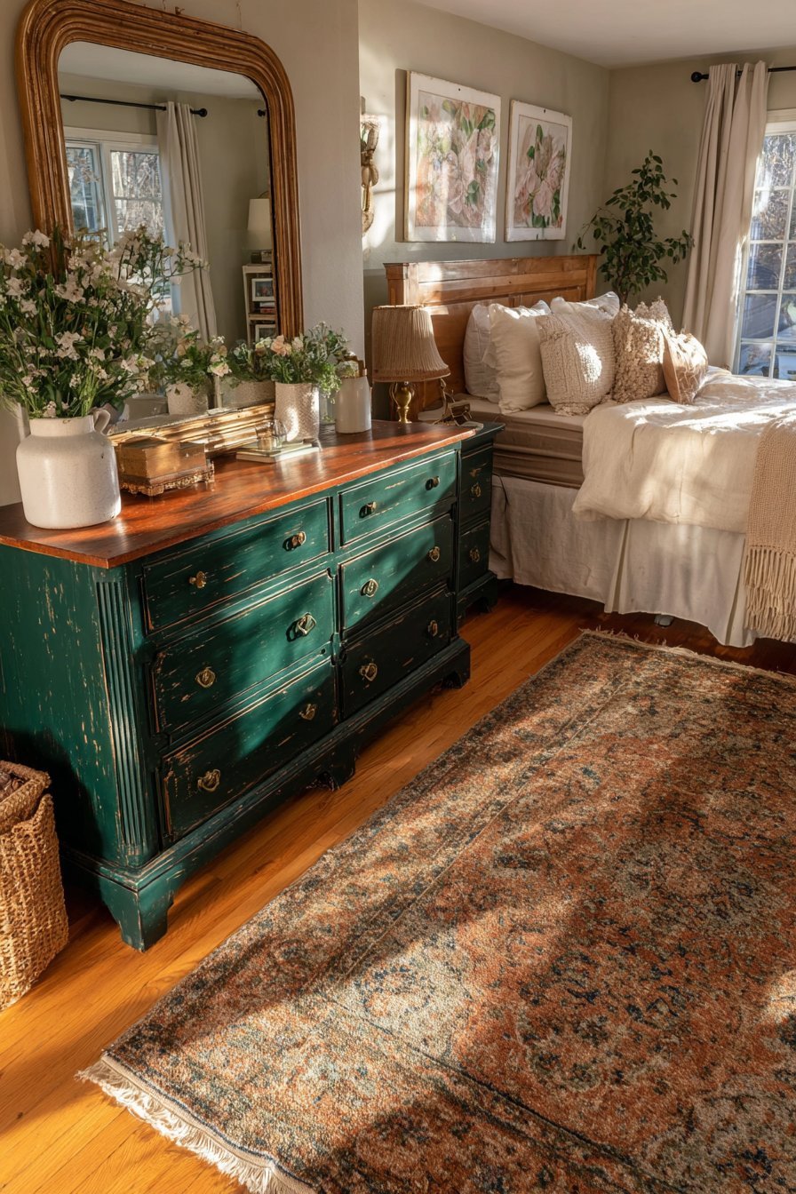 Painted or Colorful Furniture Refinishing