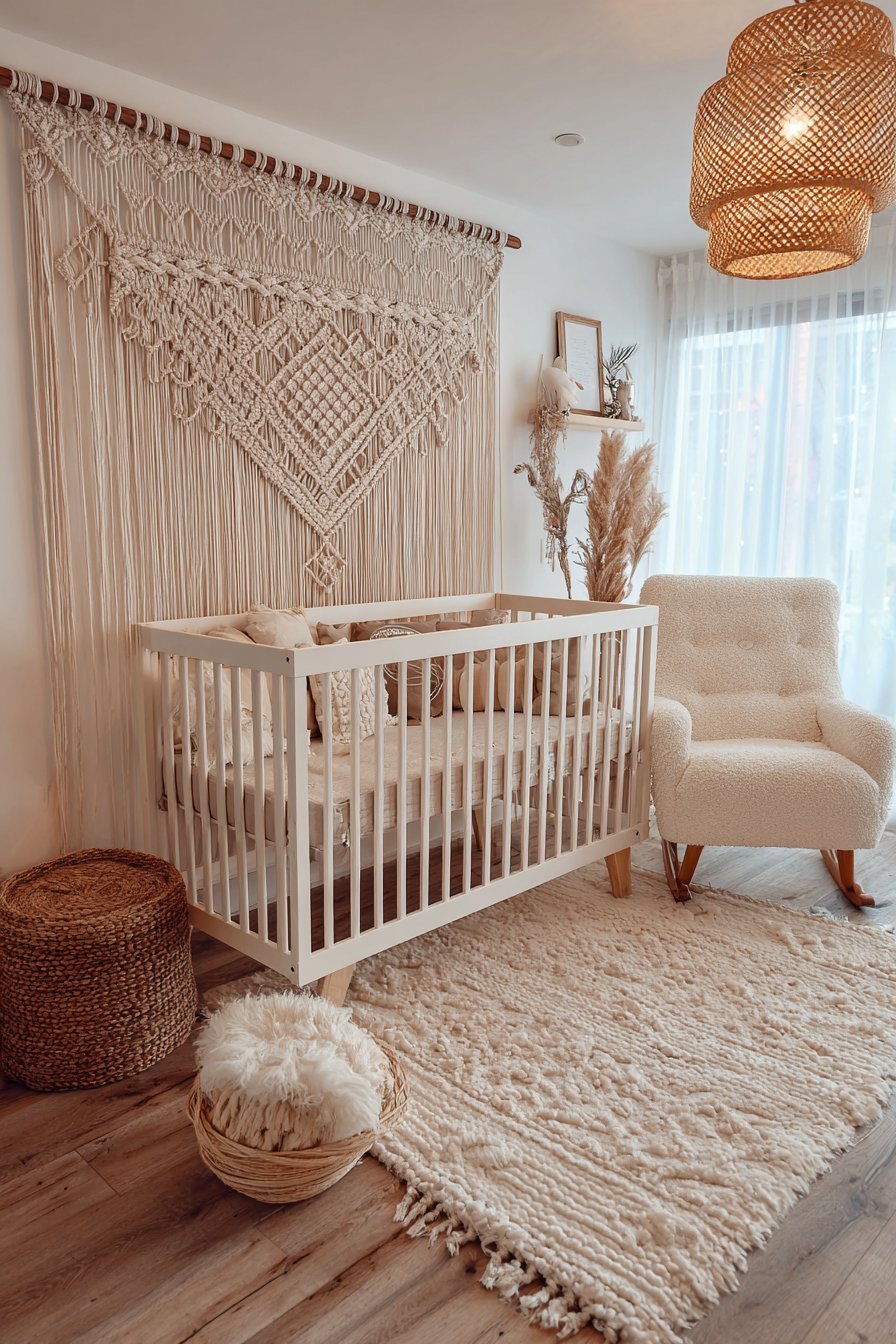 A Fabric Wall Hanging or Textile Focal Point