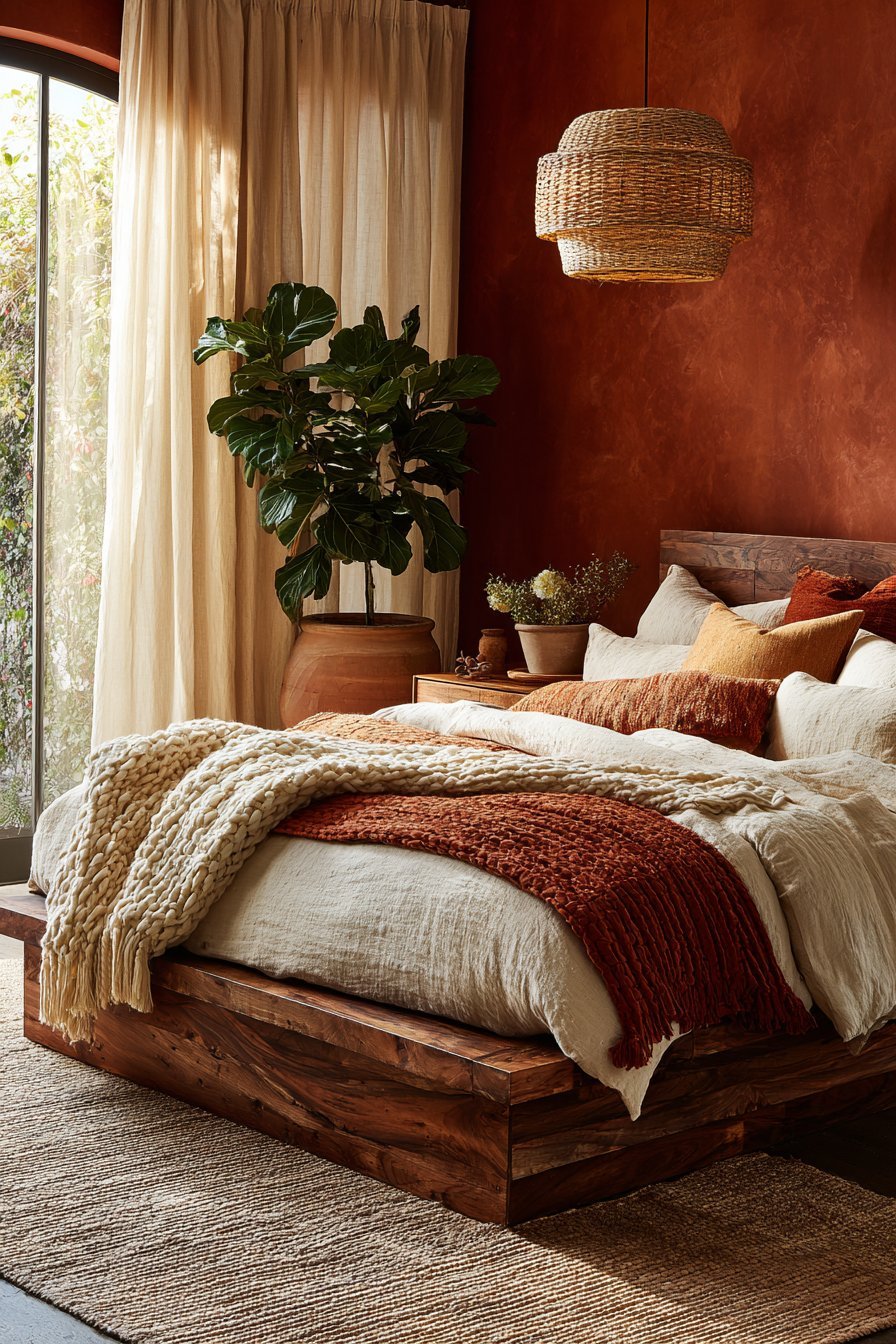 7 Tips for Creating a Warm Earthy Bedroom Aesthetic