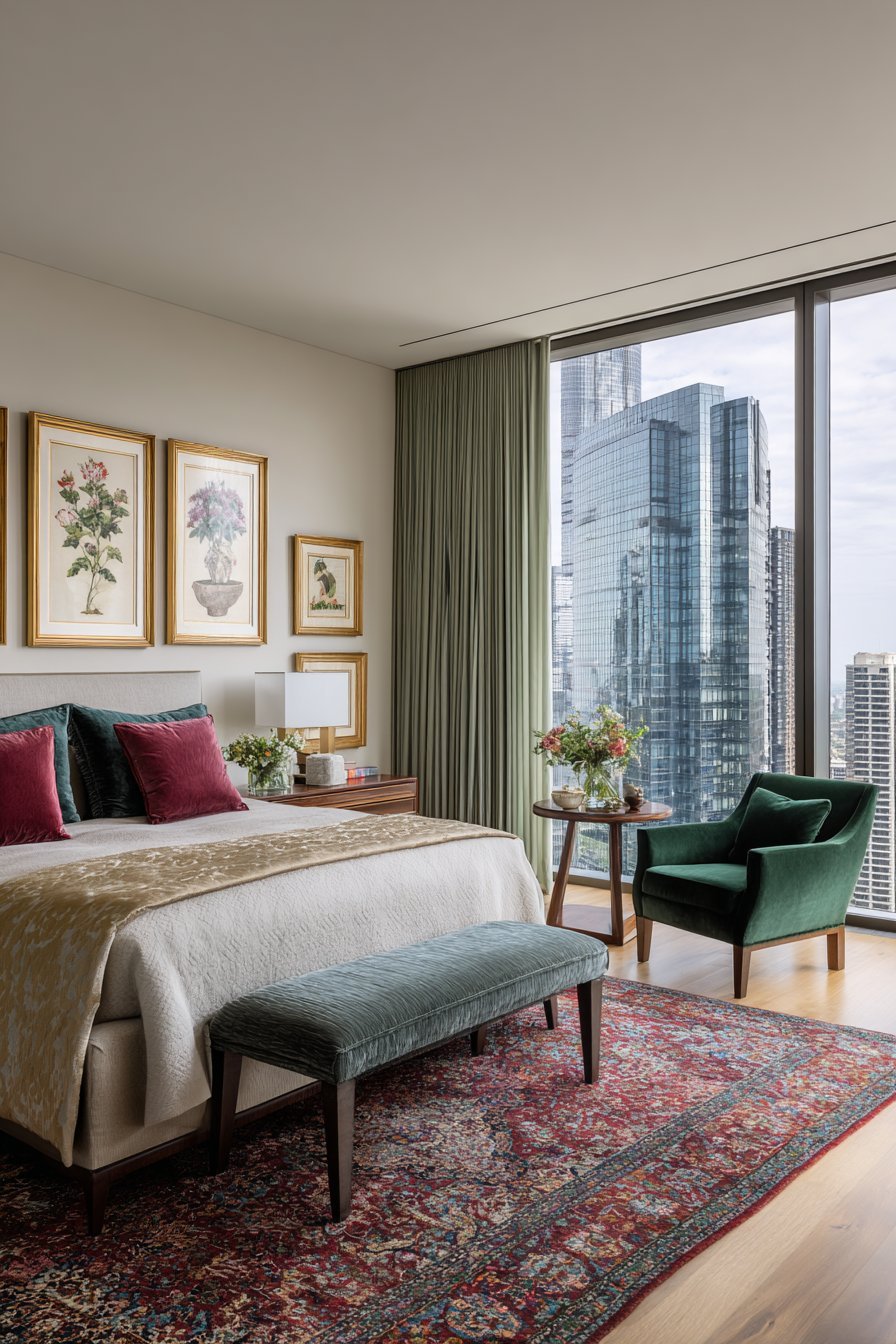 6 Smart Ways to Add Color to Neutral Bedrooms