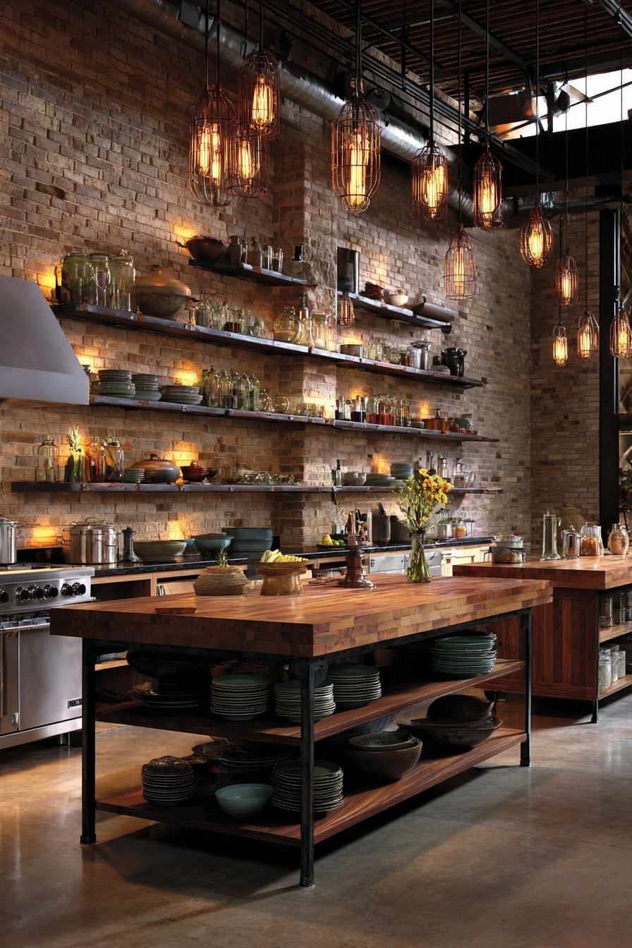 7 Industrial Style Kitchen Elements That Add Character