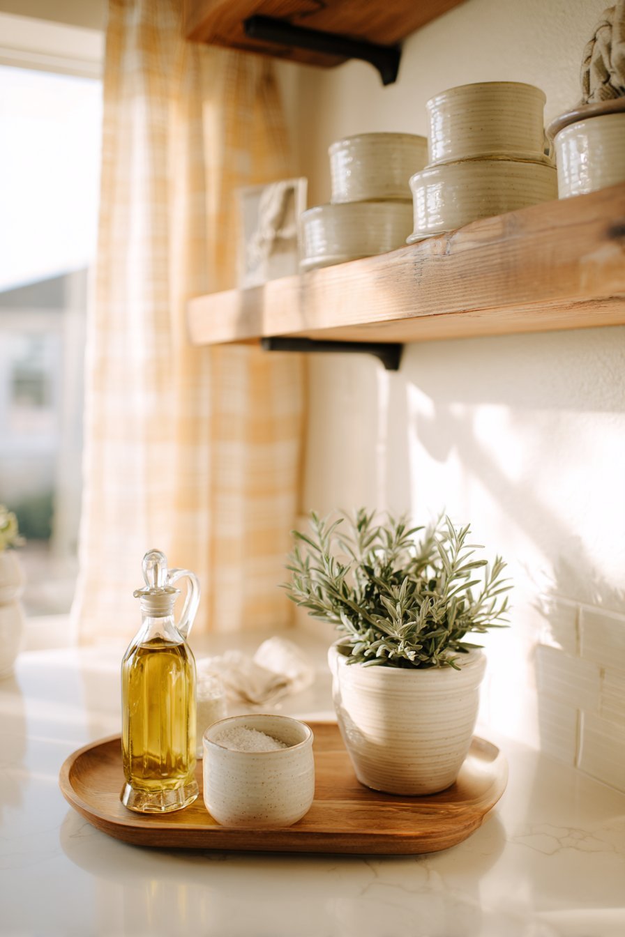 6 Kitchen Counter Decor Tips for a Clean Look 