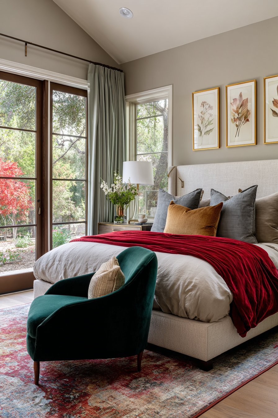 6 Smart Ways to Add Color to Neutral Bedrooms