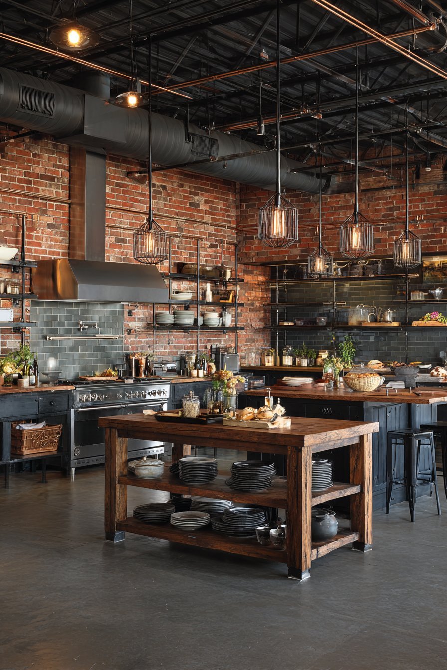 7 Industrial Style Kitchen Elements That Add Character