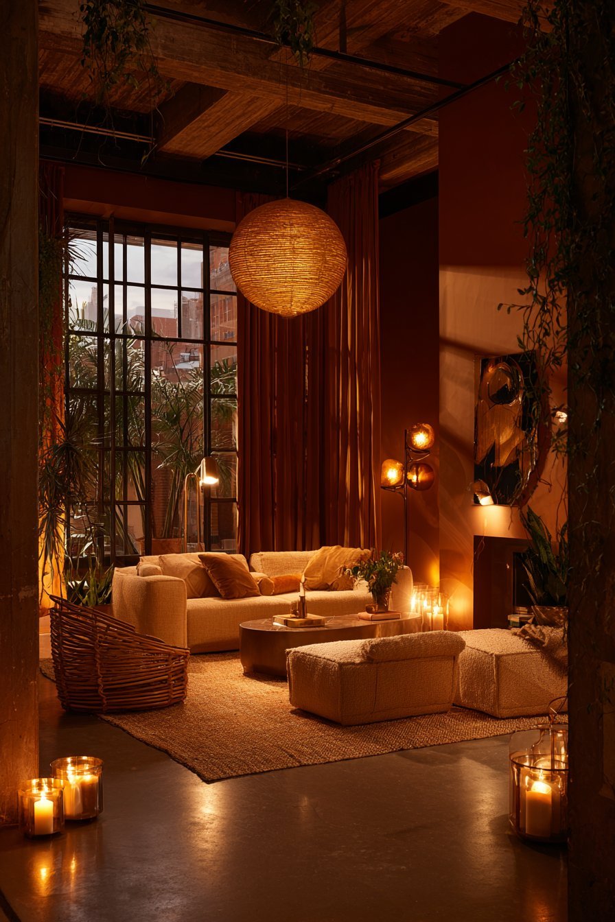 The Role of Lighting in Color Drenched Spaces