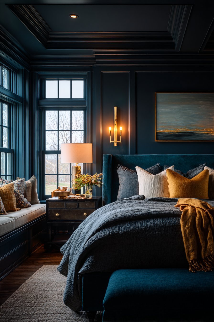 The Power of Blue in Color Drenching