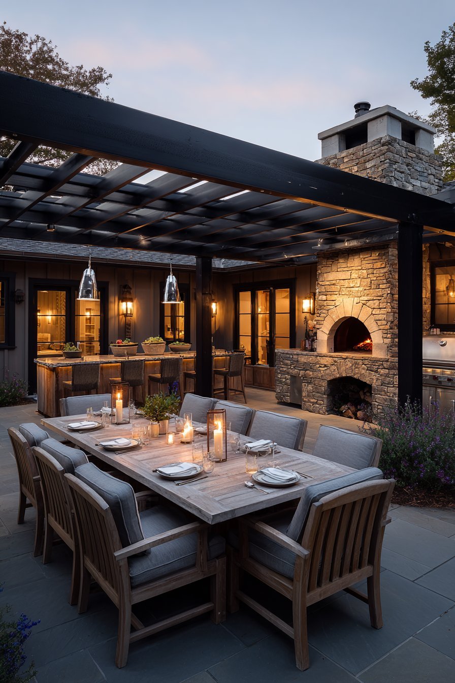 Elevated Outdoor Kitchens and Dining Experiences