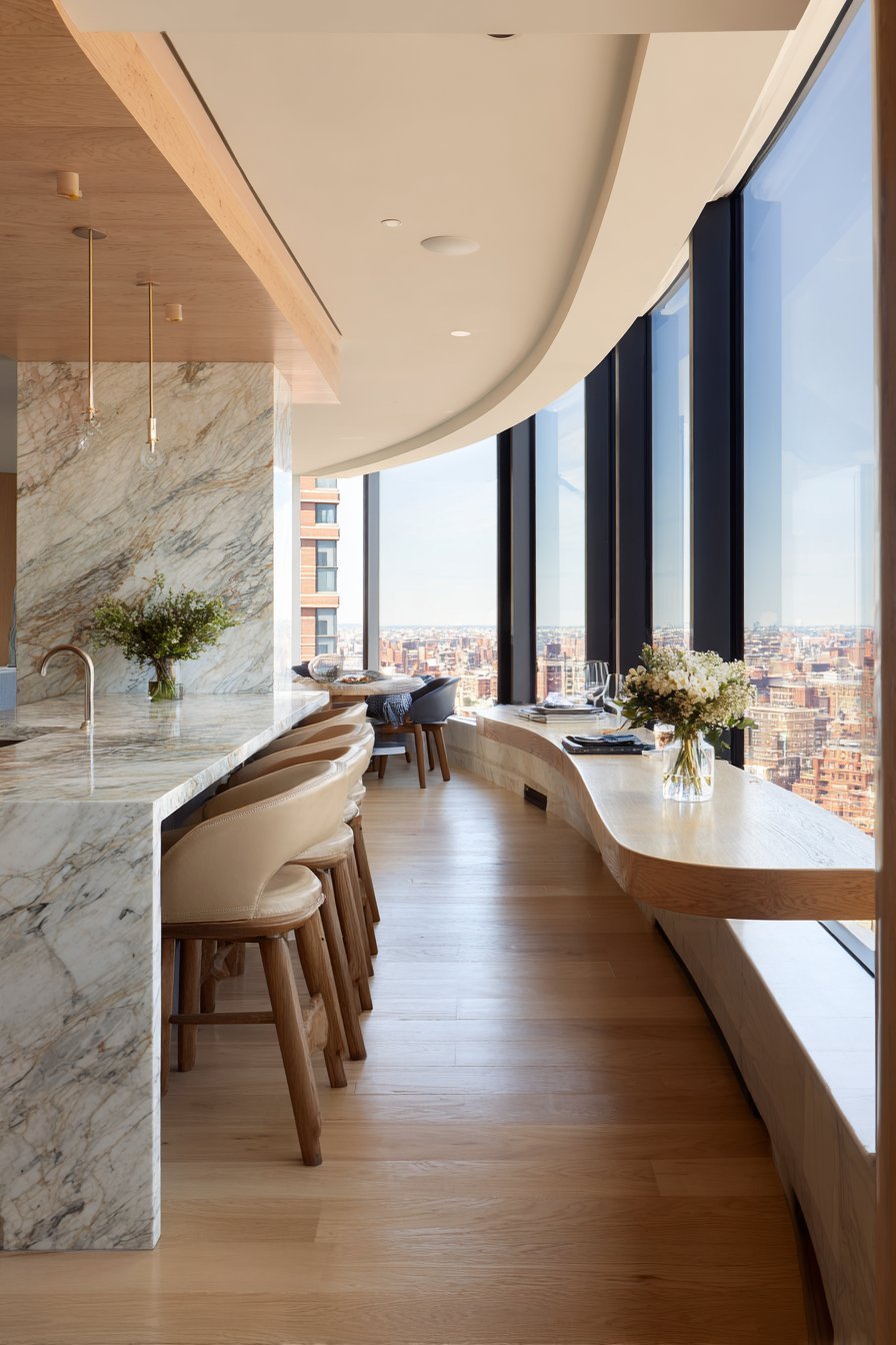 How Curves Improve Spatial Flow