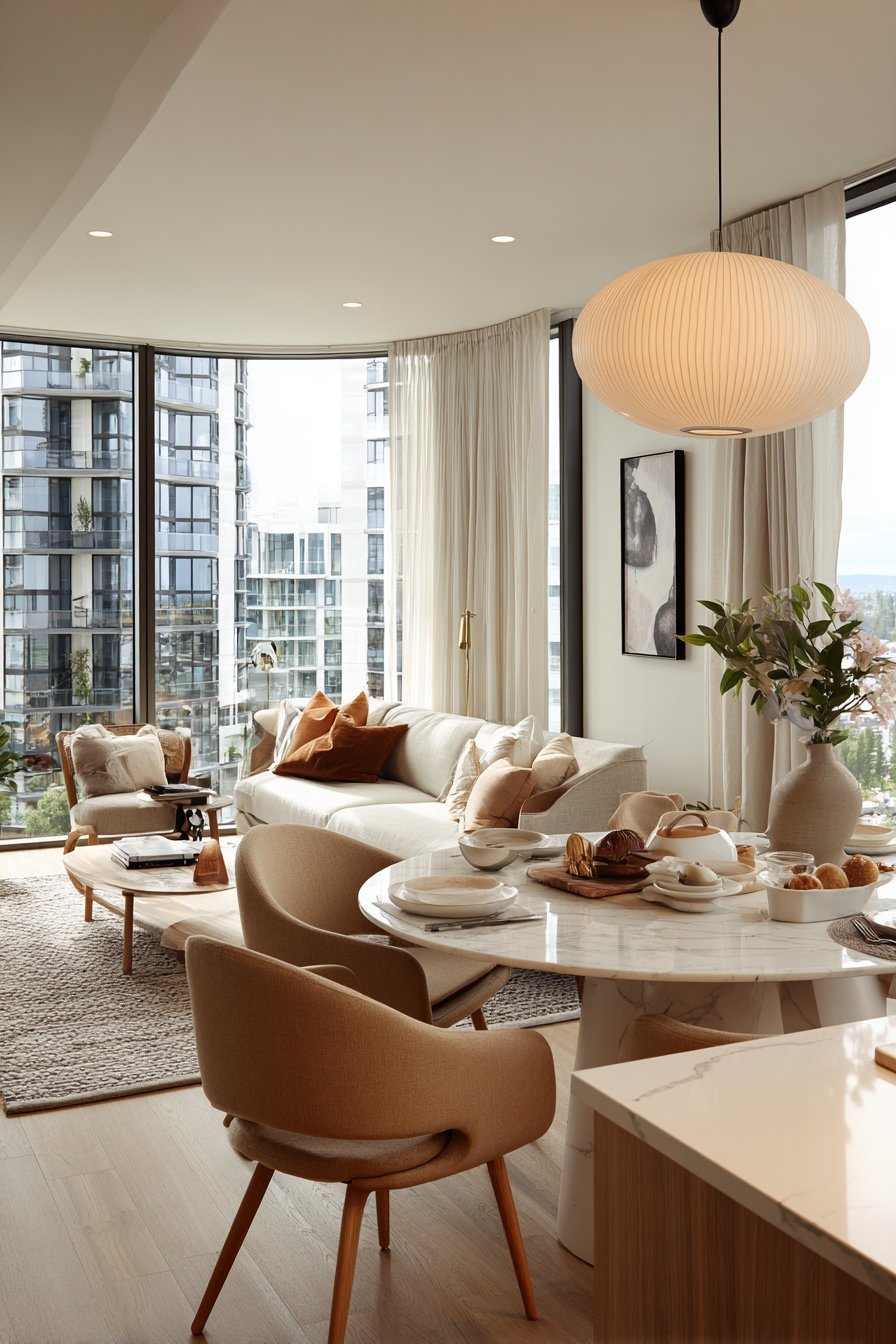 How Curves Improve Spatial Flow