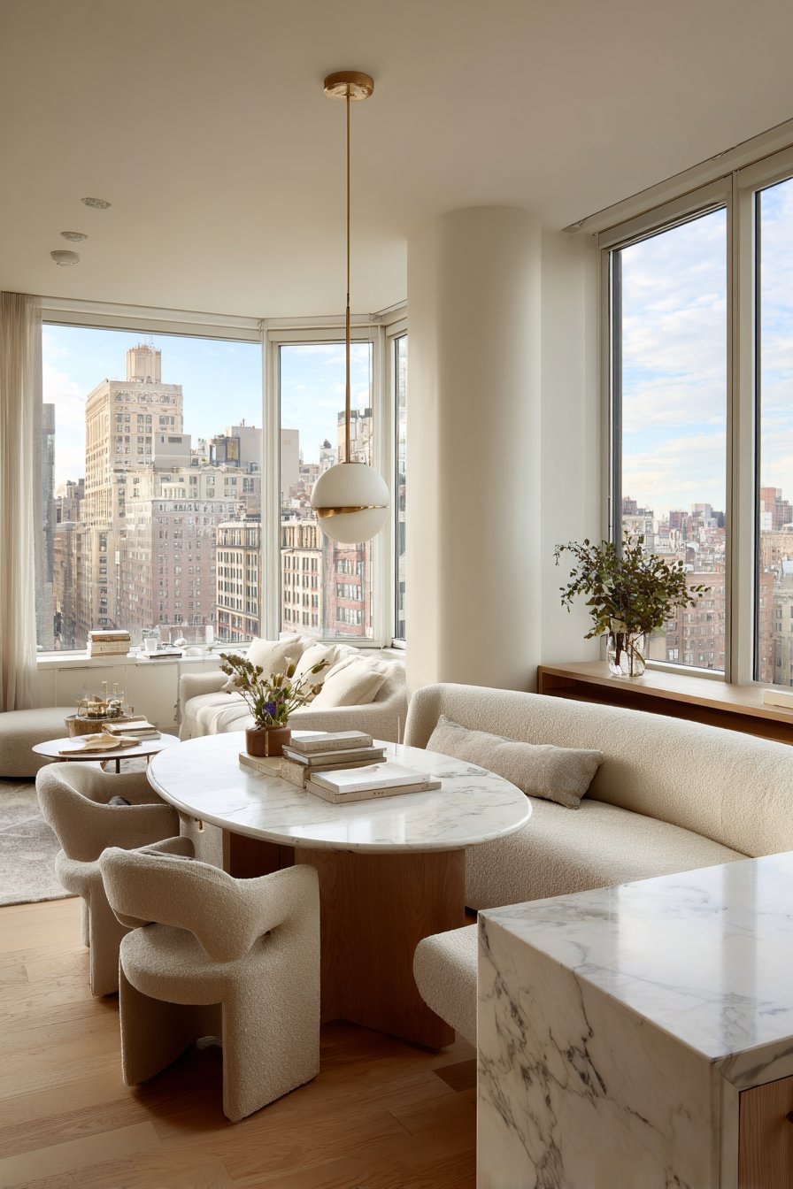 How Curves Improve Spatial Flow