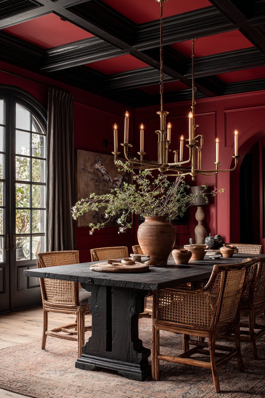  Red and Orange Drenching — Bold Emotional Statements