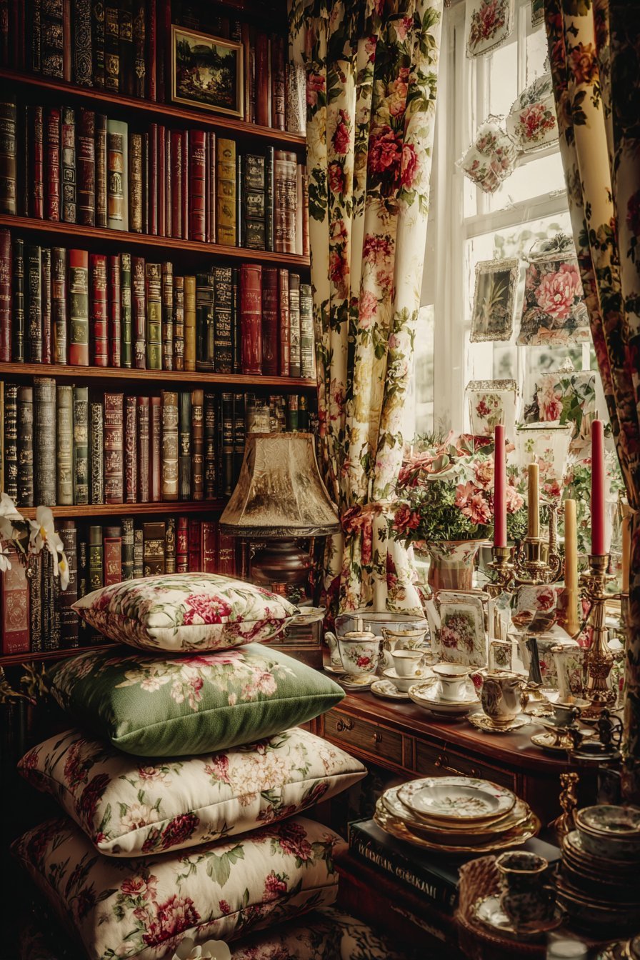 How Cluttercore Relates to Other Maximalist Styles