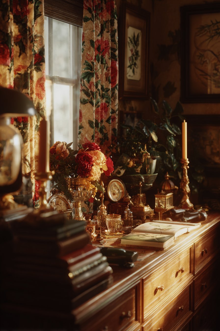 How Cluttercore Relates to Other Maximalist Styles