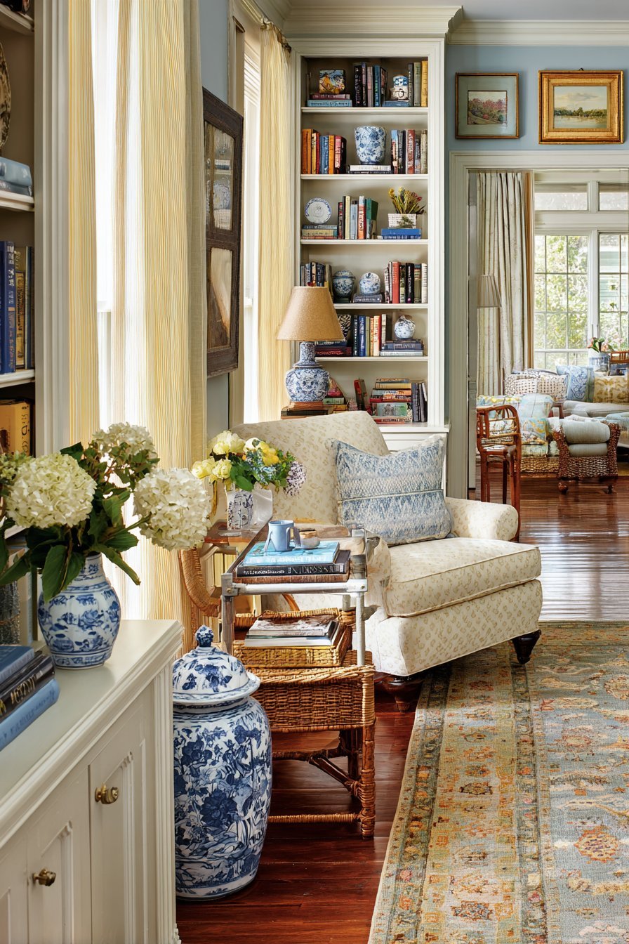 The Kitchen: Heart of the Coastal Grandmother Home