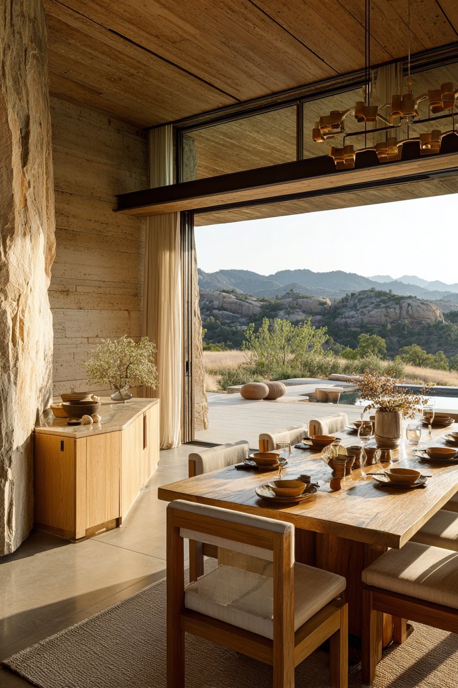 Pairing Potential With Wood and Natural Materials