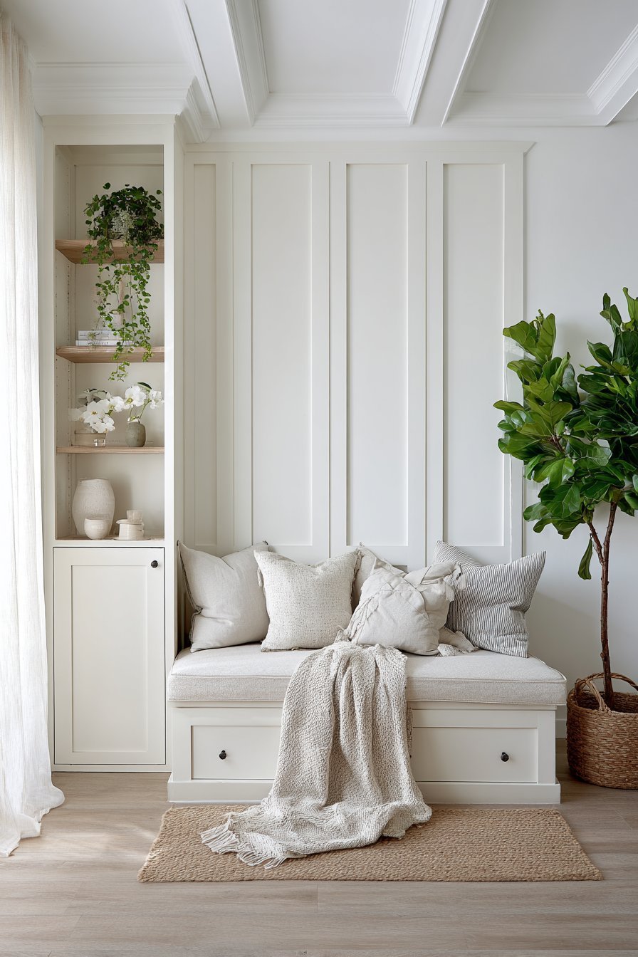 White and Neutral Drenching — The Psychology of Simplicity