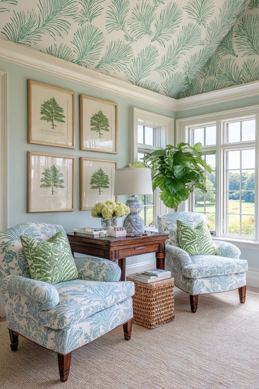 The Spatial Perception Effects of Color Drenching