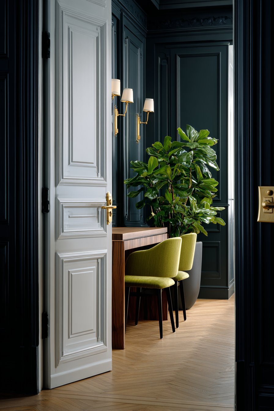 The Spatial Perception Effects of Color Drenching