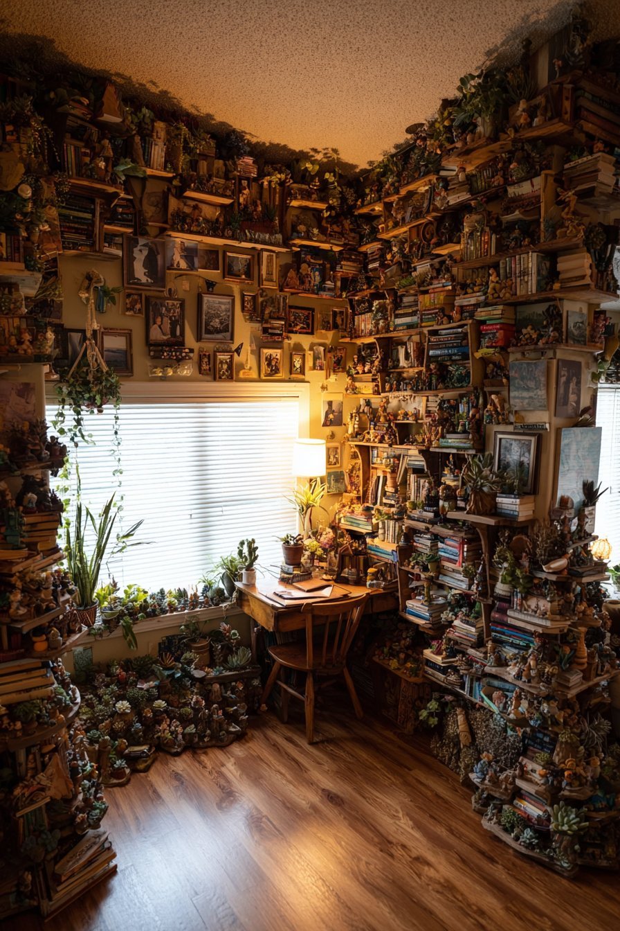 Cluttercore in Small Spaces