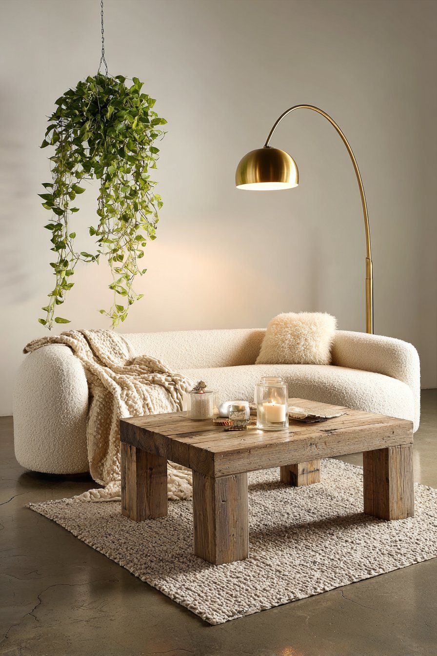 How to Style Curved Furniture Effectively