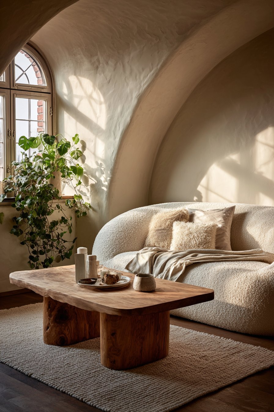 How to Style Curved Furniture Effectively