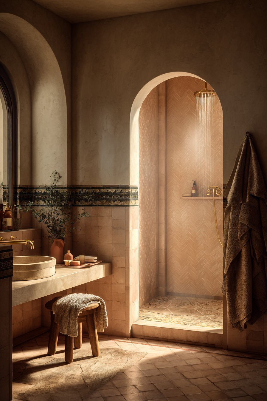 Terracotta in Bathrooms: Spa-Like Sanctuary Vibes